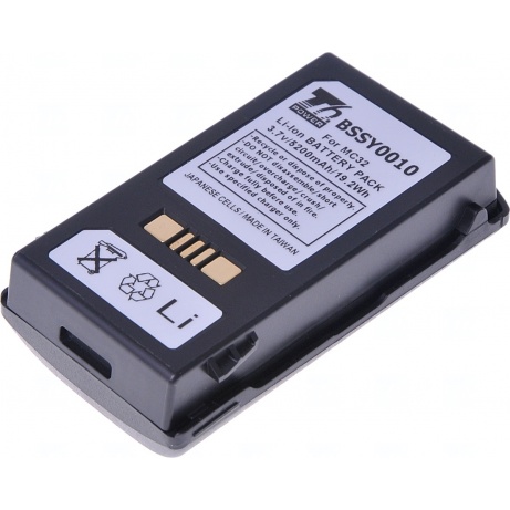 Baterie T6 Power pro Motorola Zebra MC3200, MC32N0-G, MC32N0-R, MC32N0-S, 5200mAh, 19,2Wh, Li-ion