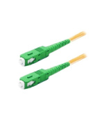 XtendLan simplexní patch kabel SM 9/125, OS2, SC(APC)-SC(APC), LS0H, 1m