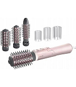 Philips BHA735/00 horkovzdušný kartáč, ionizace, keramicko-turmalínový povrch, ThermoProtect, 4 nástavce