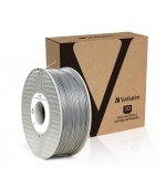 VERBATIM 3D Printer Filament ABS 1.75mm, 404m,1kg silver/metal grey (OLD PN 55016)