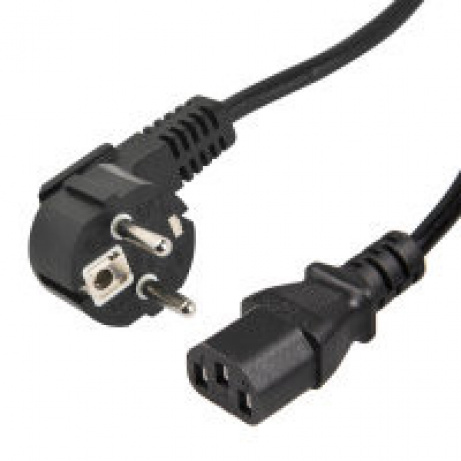 Kabel síťový PC k AC adaptéru 3 žilový 230V - 1m
