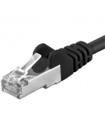 Premiumcord Patch kabel CAT6a S-FTP, RJ45-RJ45, AWG 26/7 3m, černá