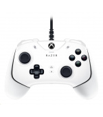 RAZER herní ovladač Wolverine V2 White, Wired Gaming Controller for Xbox Series X