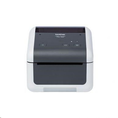 BROTHER tiskárna štítků TD-4215D (tisk štítků, 203 dpi, max šířka štítků 104 mm, rychl. tisku 127 mm/sec)) USB, RS-232C