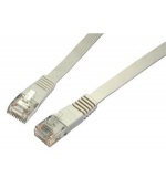 SOLARIX patch kabel plochý CAT5E UTP LSOH 5m šedý