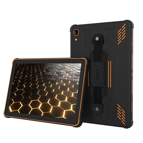 iGET SMART RT2 Black-orange, odolný 4G LTE tablet