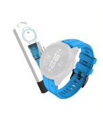 RhinoTech řemínek pro Garmin QuickFit sportovní silikonový 26mm modrý