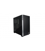 IN WIN skříň 216, mid tower, 220mm PSU, 166mm fan,, 2xHDD, 5xSSD, 2x USB 3.0 / HD Audio / Black