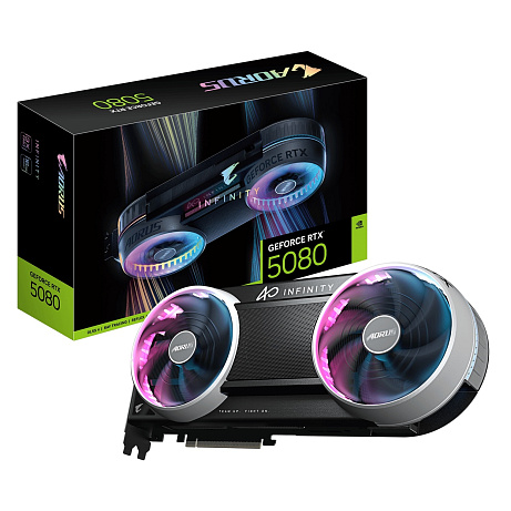 AORUS GeForce RTX 5080 INFINITY 16G/Gaming/16GB/GDDR7