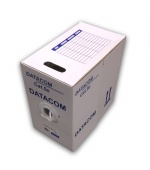 DATACOM FTP drát CAT5E PVC,Eca 305m bílý