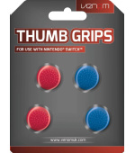 VENOM VS4918 Nintendo Switch Thumb Grips (4x) - Red and Blue