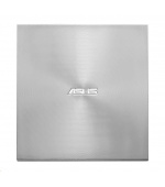 ASUS DVD ZenDrive SDRW-08U8M-U SILVER, External Slim DVD-RW, stříbrná