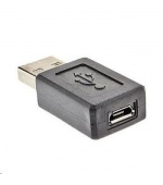PremiumCord USB redukce micro USB B/Female - USB A/Male