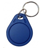 Elatec RFID Unique čip, přívěsek na klíče, 125 kHz, modrý, Standard Temic/ISO11784/785