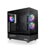 THERMALTAKE Case View 270 Plus TG ARGB, ATX, Průhledná bočnice, 3x 120mm ARGB Fan, černá
