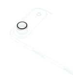 Epico Alu Lens Protectors iPhone Air - stříbrná