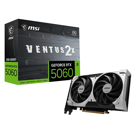 MSI RTX 5060 VENTUS 2X V1/OC/8GB/GDDR7