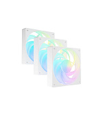 Ventilátor FURY SAI S12 ARGB PWM, 3-Pack, Bílý