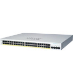 Cisco switch CBS220-48P-4G (48xGbE,4xSFP,48xPoE+,382W) - REFRESH
