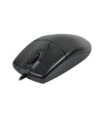 A4tech OP-620D, myš, 2click, 1 kolečko, 3 tlačítka, USB, černá