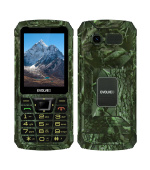 EVOLVEO StrongPhone Z6, IP68 odolný Dual SIM telefon, 2,8"LCD, 4000mAh, Powerbanka, lovec. kamufláž