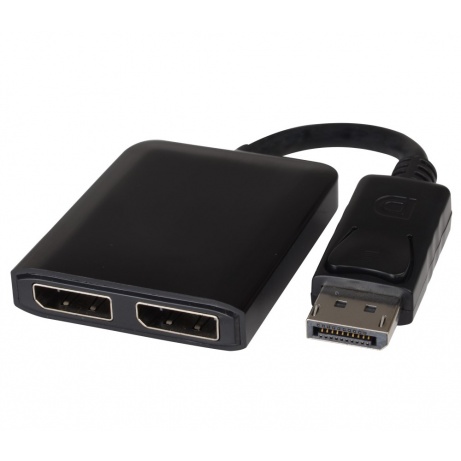 PremiumCord adaptér DisplayPort - 2x DisplayPort, rozšíření + zrcadlení obrazu, 4K*2K@30Hz