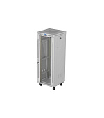 INSTALAČNÍ STOJAN 19" 32U 600X600 ŠEDÉ SKLENĚNÉ DVEŘE LCD LANBERG (FLAT PACK) V2