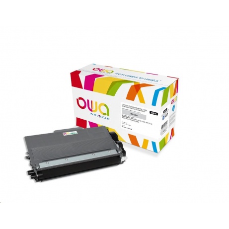 OWA Armor toner pro BROTHER HL 5440,5480,6180 MFC 8510,8515, 8520 DCP 8110, 3000 Stran, TN3330, černá/black (TN-3330)