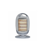 Orava HO-82 halogenový ohřívač, 1200 W, 3 úrovně, oscilace, 18 m2, rukojeť pro přenos, šedá
