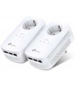 TP-Link TL-PA8030PKIT průchozí powerline set (AV1300,3xGbE, HomePlug AV2)