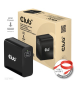 Club3D cestovní nabíječka USB-C 140W GaN Technologie, 1xUSB-C, podpora PD 3.1