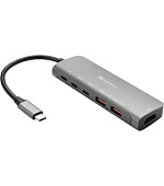 Sandberg USB-C Dock HDMI + 2xUSB-A + 2xUSB-C + PD100W