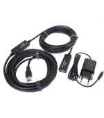 PremiumCord USB 3.0 repeater a prodlužovací kabel A/M-A/F 10m