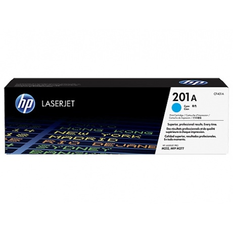 HP 201A tisková kazeta azurová, CF401A