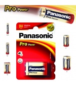Alkalická baterie 9V Panasonic Pro Power 6LR61
