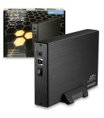 AXAGO - EE35-XA3 USB3.0 - SATA 3.5" externí ALINE box POŠKOZENÝ OBAL