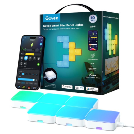 Govee Smart mini RGBIC panely Matter - 10ks