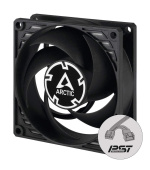 ARCTIC ventilátor P8 PWM PST 80 x 80 x 25mm, černý