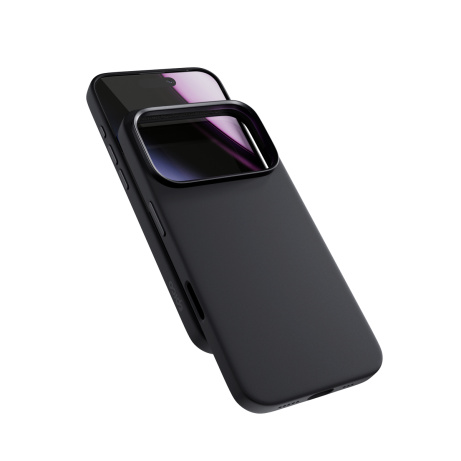 Epico Silicone Mag+ Case iPhone 17 Pro Max - černá