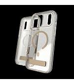 Case Milan Snap with Kickstand for Apple iPhone 18 Pro Max / 17 Pro Max - Glitter Gold