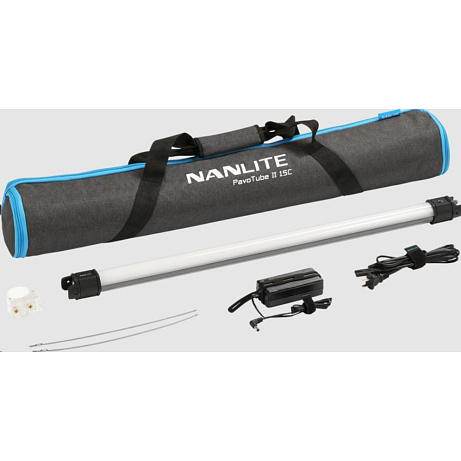 Nanlite Pavotube II 15C LED RGBWW Tube Light 1 Light Kit
