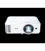 ACER Projektor S1386WH, DLP, ShortThrow, WXGA , 3600lm, 20000/1, HMDI, 3.1kg, živ. lampy 4000 hod
