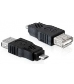 PremiumCord USB redukce A/female-MicroUSB/male