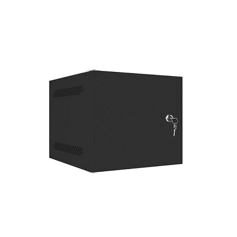 LANBERG RACKOVÁ SKŘÍŇ 10" NÁSTĚNNÁ 4U/280X310 PRO VLASTNÍ MONTÁŽ S KOVOVÝMI DVEŘMI ČERNÁ-FLAT PACK