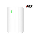 iGET SECURITY MP4 - bezdrátový magnetický senzor pro dveře/okna pro alarm M6-4G, výdrž bat. až 5 let