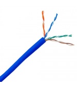 UTP kabel PlanetElite, Cat5E, licna(lanko), PVC, modrá, 305m
