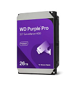WD PURPLE PRO WD260PURP 26TB, SATA III 3.5", 512MB 7200RPM, 287MB/s, CMR