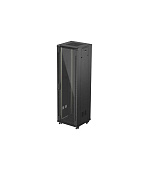 19" VOLNĚ STOJÍCÍ RACKOVÁ SKŘÍŇ 42U/600X600 (FLAT PACK) S PROSKLENÝMI DVEŘMI ČERNÁ LANBERG