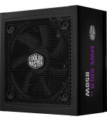 Cooler Master zdroj 850W MWE Gold 3, 120mm, 80+ Gold, Plně modulární, ATX 3.1