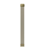 Garett univerzální řemínek 20 mm, zlatý kovový, typ Mesh
